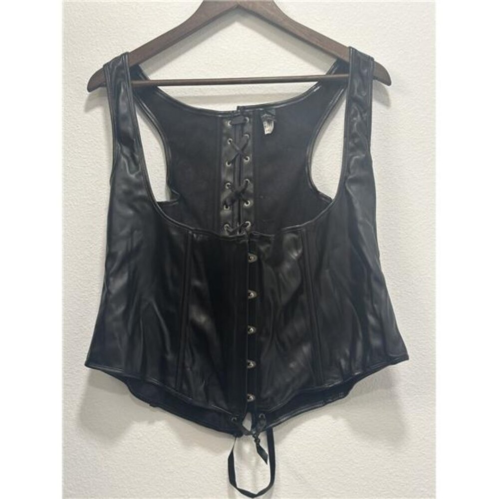 Alivila Y Fashion Corset 6XL Black  Bustier Top